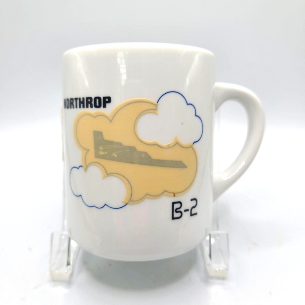 Vintage USAF / Northrop B-2 Stealth Bomber Heat Reactive  Coffee Mug